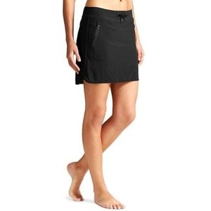 ATHLETA Black Stretch In Skort Tennis Skirt